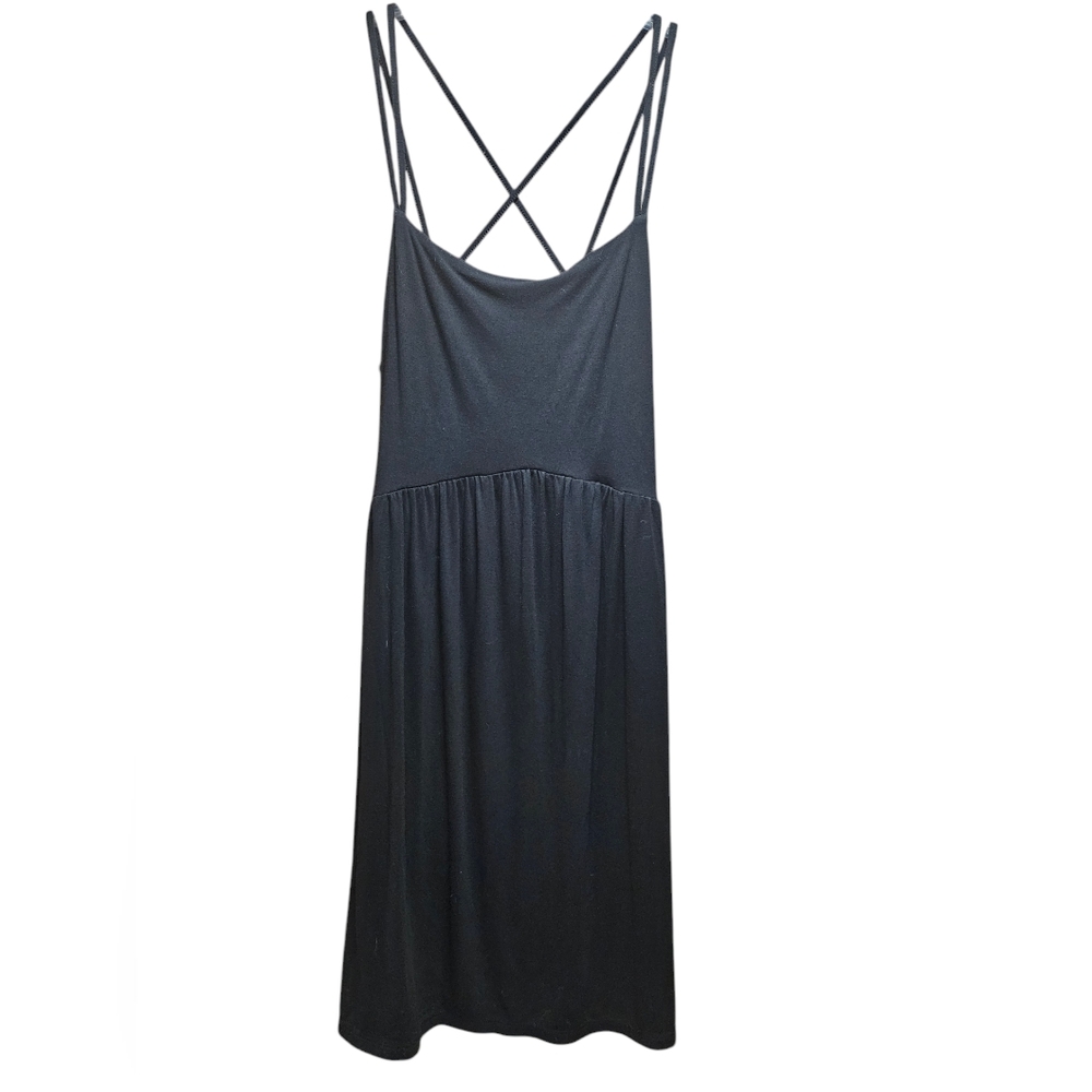 Old Navy Black Spaghetti Strap Dress